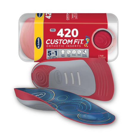 Custom FiT® Pain Relief Orthotic Inserts 3/4 Length